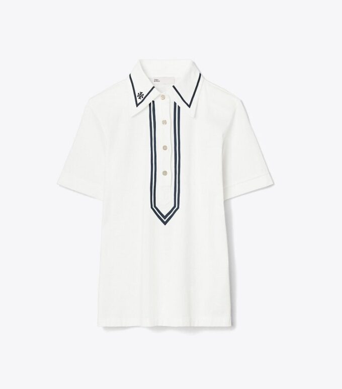 Mercerized Cotton Retro Polo