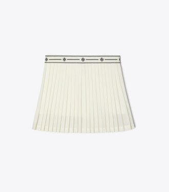 Mesh Pleated Tennis Skirt