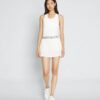 Mesh Pleated Tennis Skirt