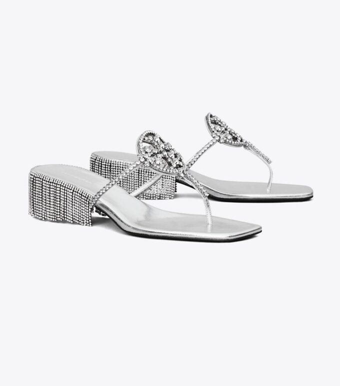 Miller Crystal Kitten Heel