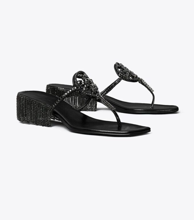 Miller Crystal Kitten Heel