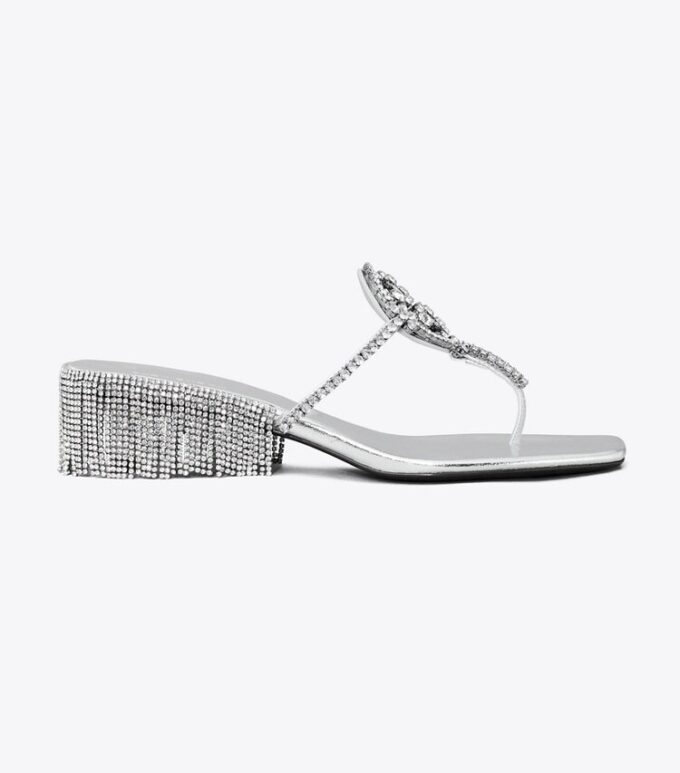 Miller Crystal Kitten Heel