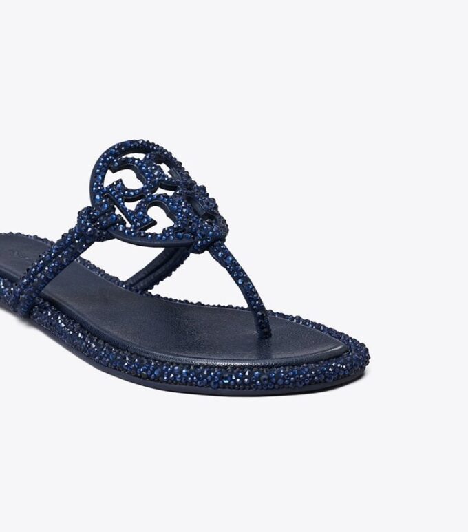 Miller Crystal Knotted Sandal