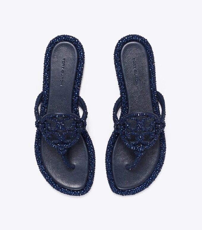 Miller Crystal Knotted Sandal