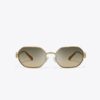 Miller Metal Oval Sunglasses