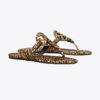 Miller Printed Calf Hair Sandal Miller Printed Calf Hair Sandal