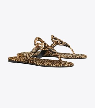 Miller Printed Calf Hair Sandal Miller Printed Calf Hair Sandal