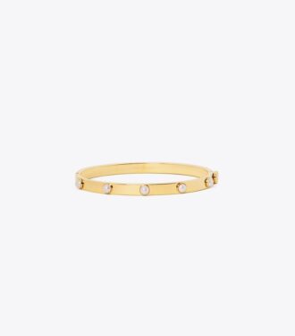 Miller Stud Pearl 5mm Hinge Bracelet Miller Stud Pearl 5mm Hinge Bracelet
