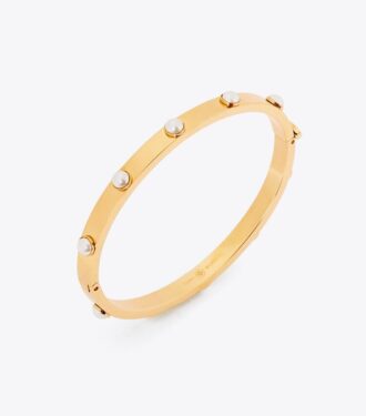 Miller Stud Pearl 5mm Hinge Bracelet Miller Stud Pearl 5mm Hinge Bracelet