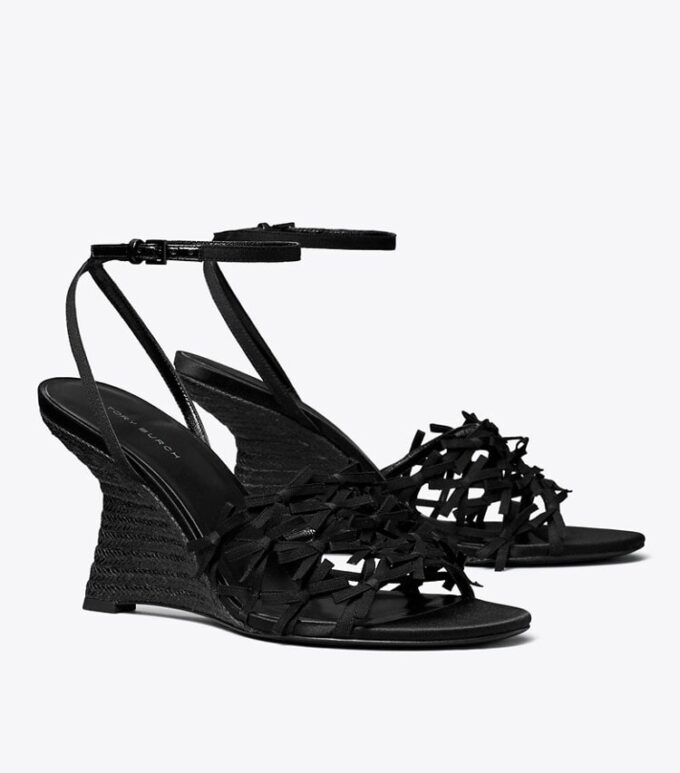 Mini Bow Espadrille Wedge Mini Bow Espadrille Wedge