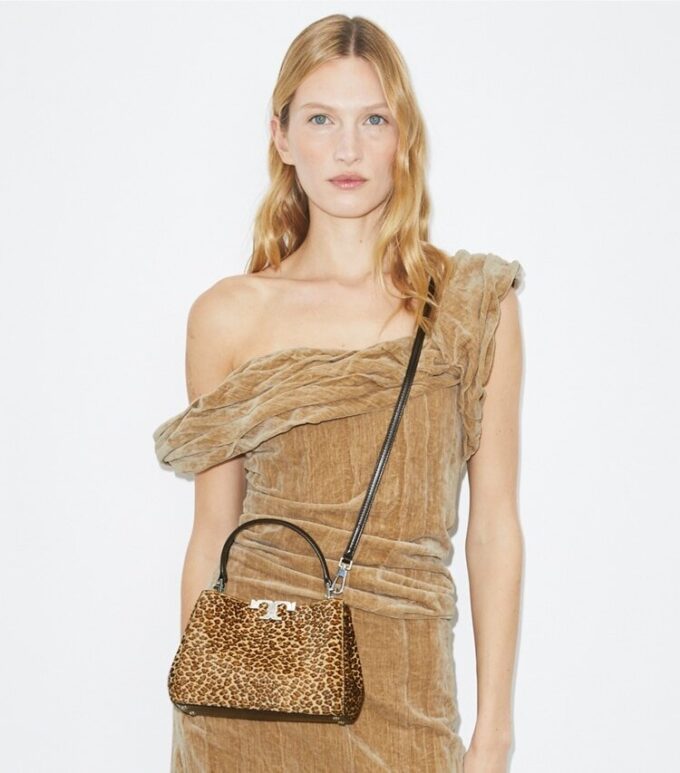 Mini Eleanor Calf Hair Satchel Mini Eleanor Calf Hair Satchel