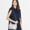 Mini Fleming Metallic Hobo Bag