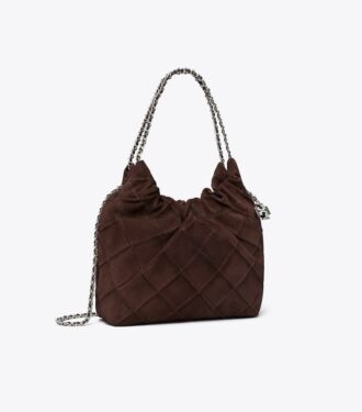 Mini Fleming Soft Suede Hobo Bag Mini Fleming Soft Suede Hobo Bag