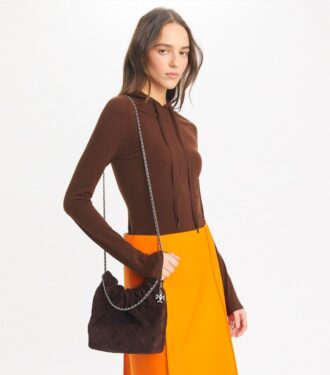 Mini Fleming Soft Suede Hobo Bag Mini Fleming Soft Suede Hobo Bag