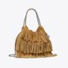 Mini Fleming Suede Fringe Hobo Bag Mini Fleming Suede Fringe Hobo Bag