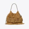 Mini Fleming Suede Fringe Hobo Bag Mini Fleming Suede Fringe Hobo Bag
