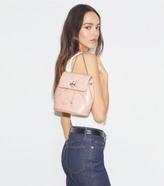 Mini Kira Diamond Quilt Backpack