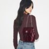 Mini Kira Diamond Quilt Distressed Backpack Mini Kira Diamond Quilt Distressed Backpack