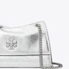 Mini Kira Turnlock Metallic Shoulder Bag
