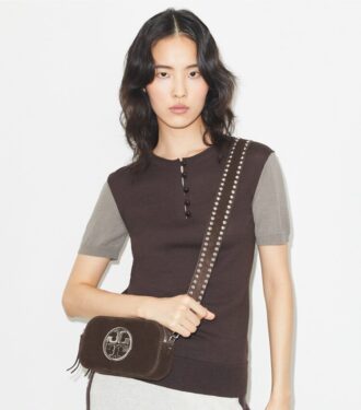 Mini Miller Suede Crossbody Bag