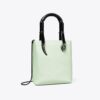 Mini Satin Snake Handle Tote
