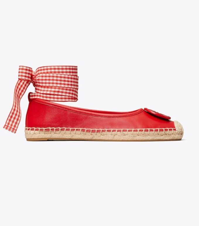 Minnie Ballet Espadrille, Leather