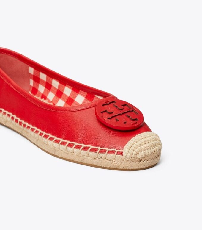 Minnie Ballet Espadrille, Leather