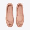Minnie Travel Ballet With Leather Logo Minnie Travel Ballet With Leather Logo
