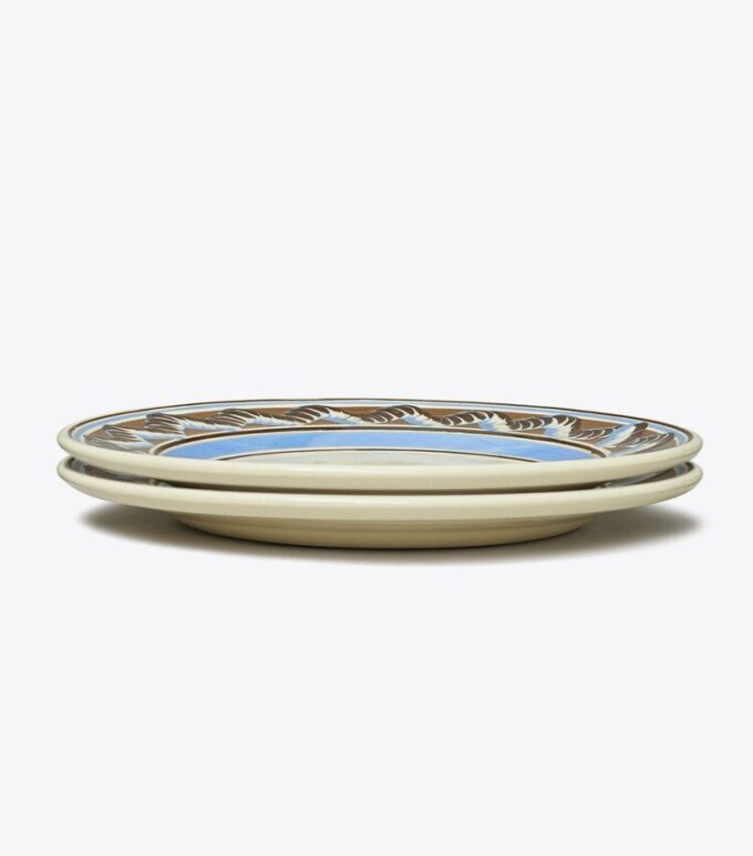 Mochaware Dinner Plate, Set Of 2 Mochaware Dinner Plate, Set Of 2