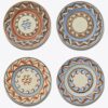 Mochaware Salad Plate, Set Of 4 Mochaware Salad Plate, Set Of 4