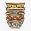 Mochaware Soup Bowl, Set Of 4