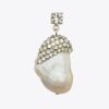 Moondance Crystal And Pearl Drop Earrings