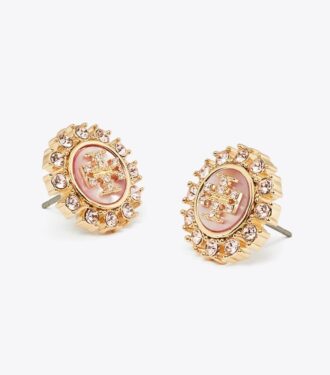 Moondance Crystal Stud Earrings