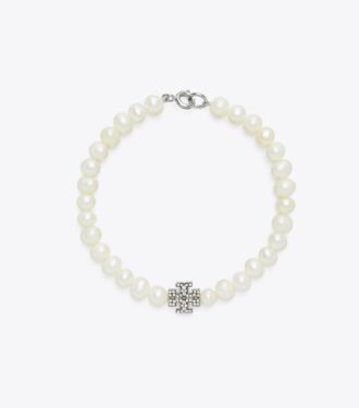 Moondance Pearl And Pavé Bracelet