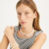 Moondance Pearl And Pavé Necklace