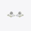 Moondance Pearl Front-Back Earrings