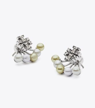 Moondance Pearl Front-Back Earrings