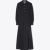 Multi-Button Crepe Shirtdress Multi-Button Crepe Shirtdress