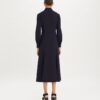 Multi-Button Crepe Shirtdress Multi-Button Crepe Shirtdress