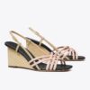 Multi-Strap Espadrille Wedge