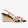 Multi-Strap Espadrille Wedge