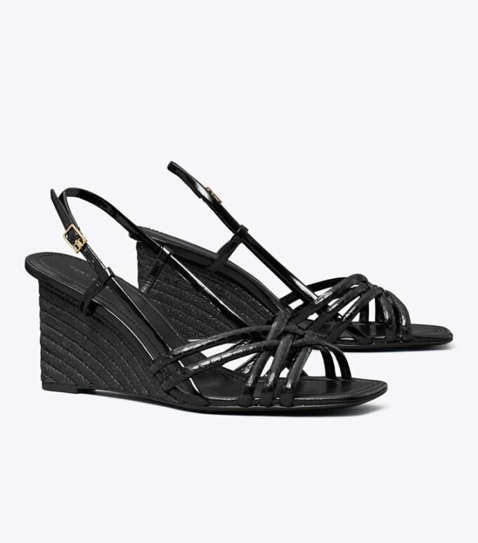 Multi-Strap Espadrille Wedge Sandal Multi-Strap Espadrille Wedge Sandal