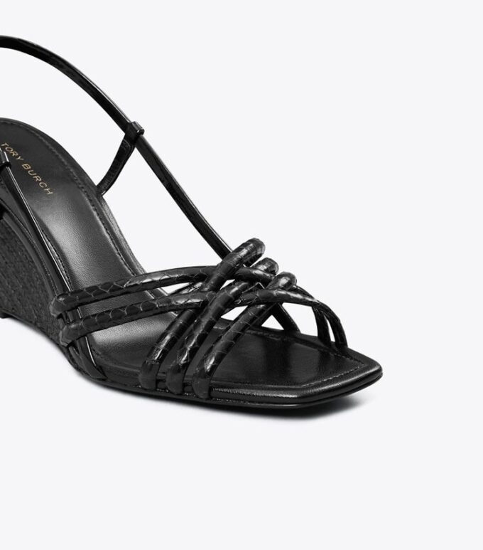 Multi-Strap Espadrille Wedge Sandal Multi-Strap Espadrille Wedge Sandal