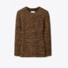 Nylon And Viscose Marled Sweater Nylon And Viscose Marled Sweater