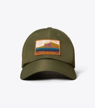 Nylon Baseball Hat With Patch