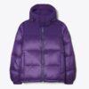 Nylon Contrast Hooded Down Puffer Nylon Contrast Hooded Down Puffer