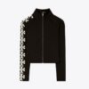 Nylon Logo Zip Top
