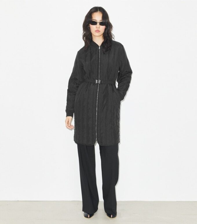 Nylon Padded Quilted Coat