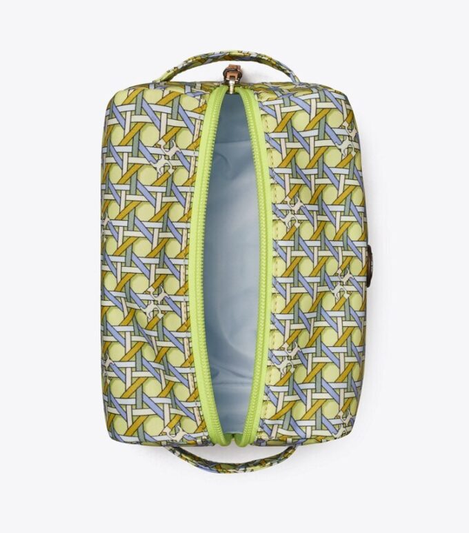 Nylon Printed Large Cosmetic Case