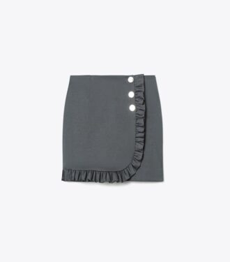 Nylon Ruffle Skirt